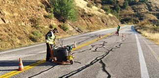 Εργασίες αποκατάστασης ασφαλτοτάπητα του επαρχιακού οδικού δικτύου της Καστοριάς