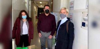 500 μάσκες δώρισαν στο νοσοκομείο και στο ΕΚΑΒ Καστοριάς