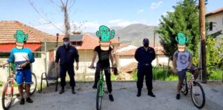 Ποδήλατα σε προσφυγόπουλα προσέφερε το Τμήμα Συνοριακής Φύλαξης Μεσοποταμίας