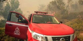 Σε πλήρη ύφεση η πυρκαγιά στην Ιεροπηγή