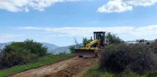 Παρεμβάσεις της Π.Ε. Καστοριάς – Συντήρηση δασικού δρόμου και ισοπέδωση μπαζότοπου