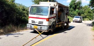 Ξεκίνησαν οι εργασίες διαγράμμισης στο επαρχιακό οδικό δίκτυο της Καστοριάς