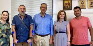 Συνάντηση του Σωματείου ΑμεΑ Π.Ε. Καστοριάς “Κοιτάω Μπροστά” με τον νέο Διοικητή του Νοσοκομείου