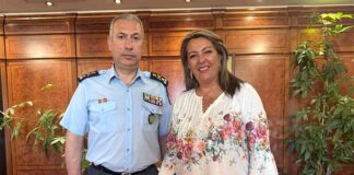 Συναντήσεις της Μαρίας Αντωνίου για τη Σχολή Αστυφυλάκων Καστοριάς