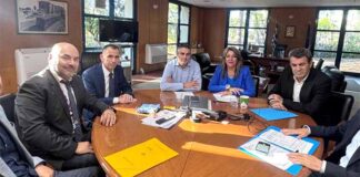 Συνάντηση της Μαρίας Αντωνίου με τον Υπουργό Υποδομών και Μεταφορών Χρίστο Δήμα