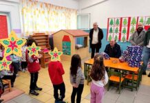 Ο… Άγιος Βασίλης έκανε και φέτος τη βόλτα του στα σχολεία του Δήμου Άργους Ορεστικού