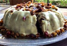 Πουτίγκα με κάστανα