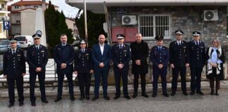 Συνάντηση Νικόλαου Έξαρχου με υπηρεσιακούς παράγοντες της Αλβανικής Αστυνομίας