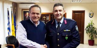 Εθιμοτυπικές επισκέψεις του Γενικού Δυτικής Μακεδονίας στον Αντιπεριφερειάρχη και Δήμαρχο Γρεβενών