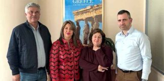 Συνάντηση εργασίας της M.Αντωνίου και του Συνδέσμου Ξενοδόχων Καστοριάς με την Πρόεδρο του ΕΟΤ