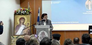 Λίνα Μενδώνη από Καστοριά – “Υλοποιούμε το μεγαλύτερο έργο Πολιτισμού που έχει υπάρξει ποτέ”