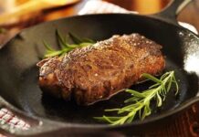 Μπριζόλα μοσχαρίσια στο τηγάνι