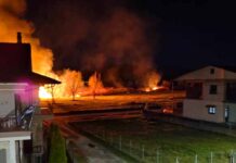 Φωτιά στο Μαυροχώρι Καστοριάς