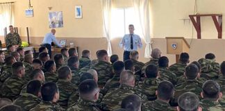 Αξιωματικοί της Τροχαίας Καστοριάς πραγματοποίησαν διαλέξεις σε νεοσύλλεκτους στρατιώτες