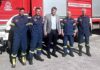 Παράδοση εξοπλισμού στην Πυροσβεστική Υπηρεσία Καστοριάς από την Π.Ε. Καστοριάς.