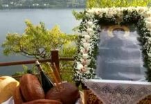 Φίλοι Περιβάλλοντος Καστοριάς: Εσπερινός με αρτοκλασία στην Αγία κυριακή στις Γκαλιότρυπες