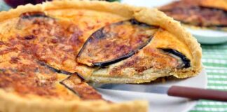 Η απόλυτη καλοκαιρινή quiche μελιτζάνας