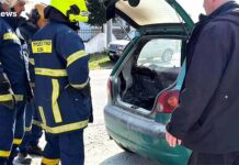 Φωτιά σε ΙΧ στo Άργος Ορεστικό – Ηλικιωμένος είχε μια παλιά μπαταρία στο πορτ-μπαγκάζ